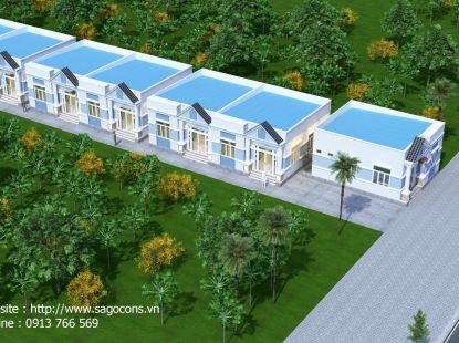 Dự án khu nhà ở Tp.Trà Vinh 
