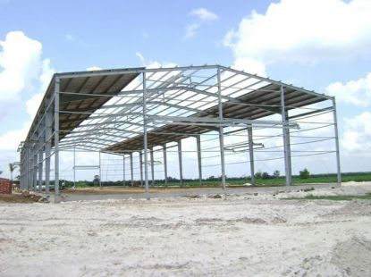 Nhà xưởng, nhà thép tiến chế 05