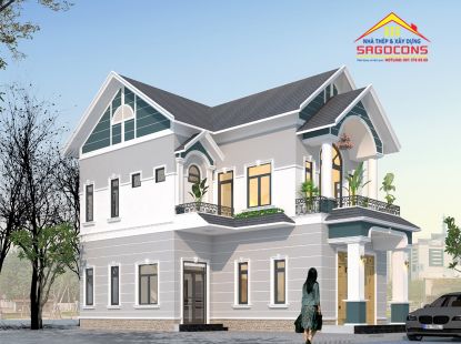 Nhà phố Tân Cổ Điển